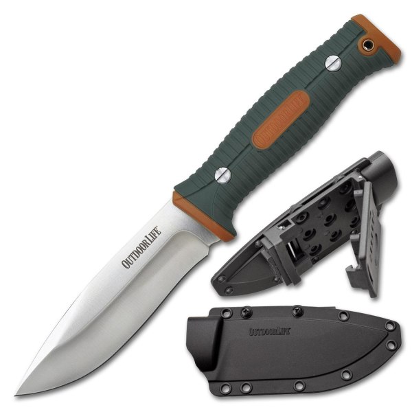 Outdoor Life - FIX001OGN - Fixed Blade Knife
