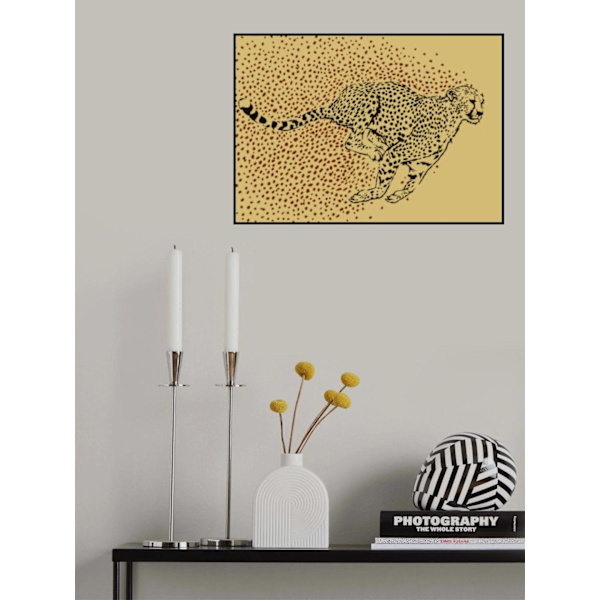 Cheetah Full Sprint MultiColor 21x30 cm