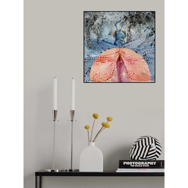Dragonfly 1 MultiColor 70x100 cm