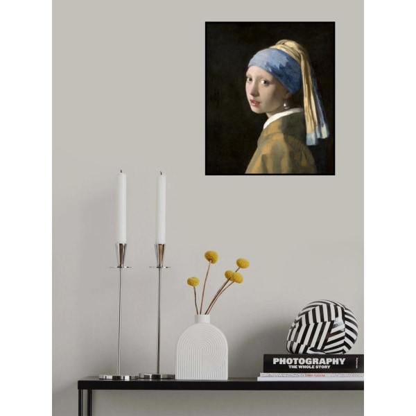 Girl With A Pearl Earring MultiColor 30x40 cm