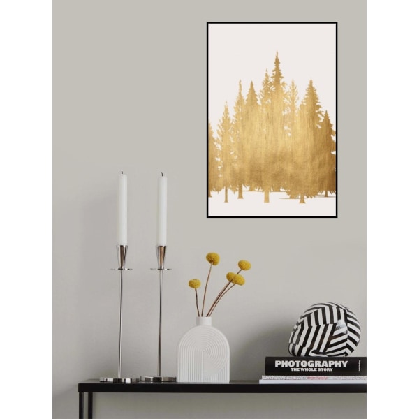 Tannenwald (Gold) MultiColor 50x70 cm