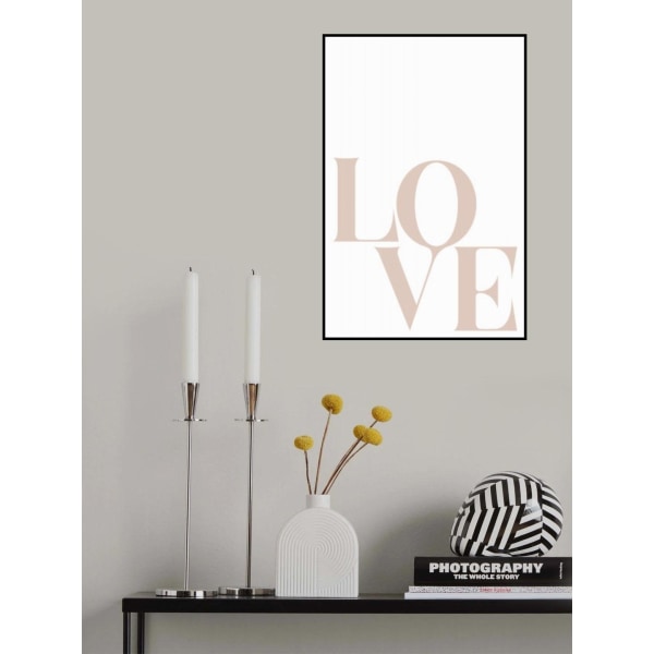 Love Beige MultiColor 50x70 cm