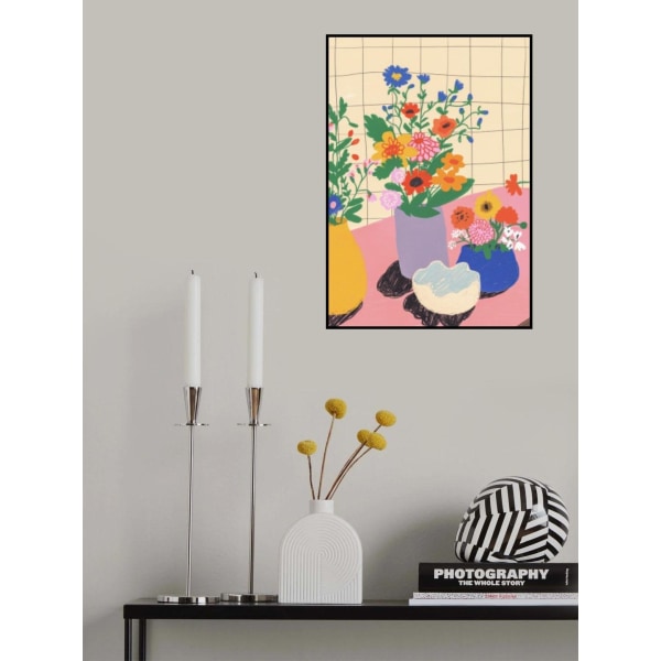 Pink Bord MultiColor 50x70 cm