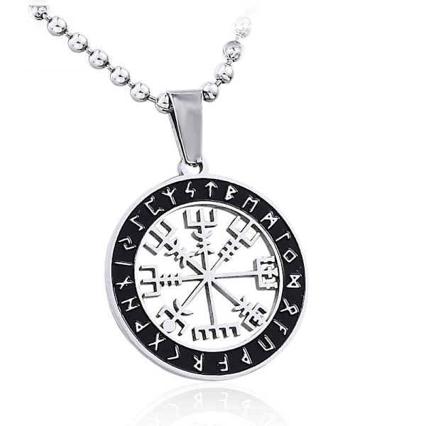 Pendant - Nordic Mythology - Vegvisir with runes
