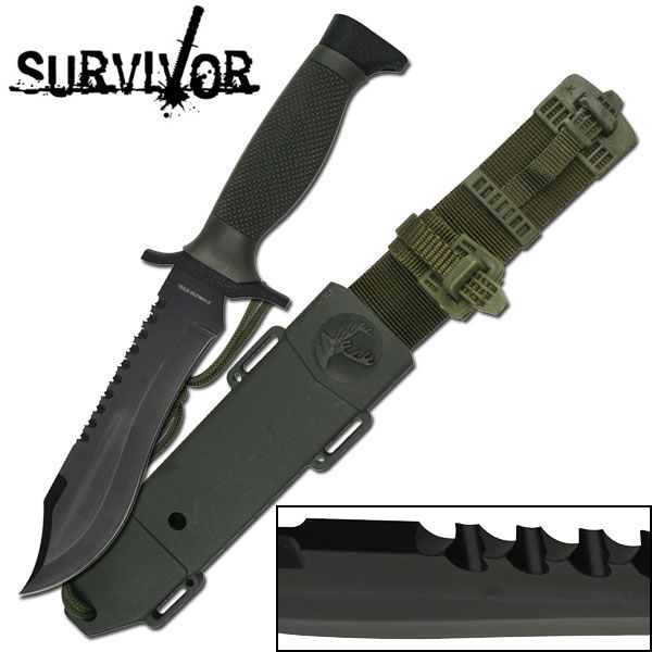 SURVIVOR - Survival knife hunting knife