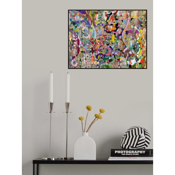 Moving Up MultiColor 70x100 cm