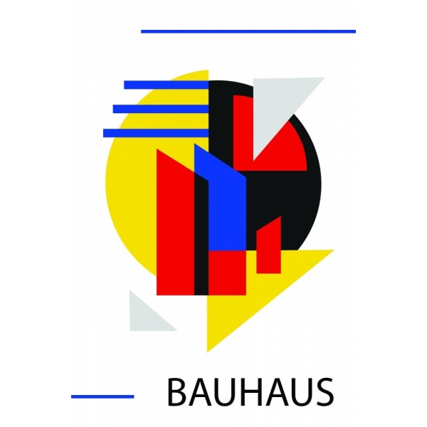 Bauhaus-sarja 2 MultiColor 21x30 cm