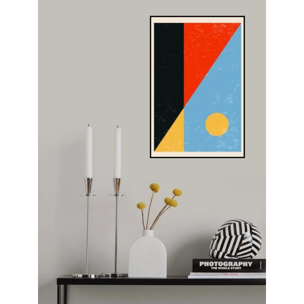 Minimal Abstract Shapes Series 19 MultiColor 70x100 cm