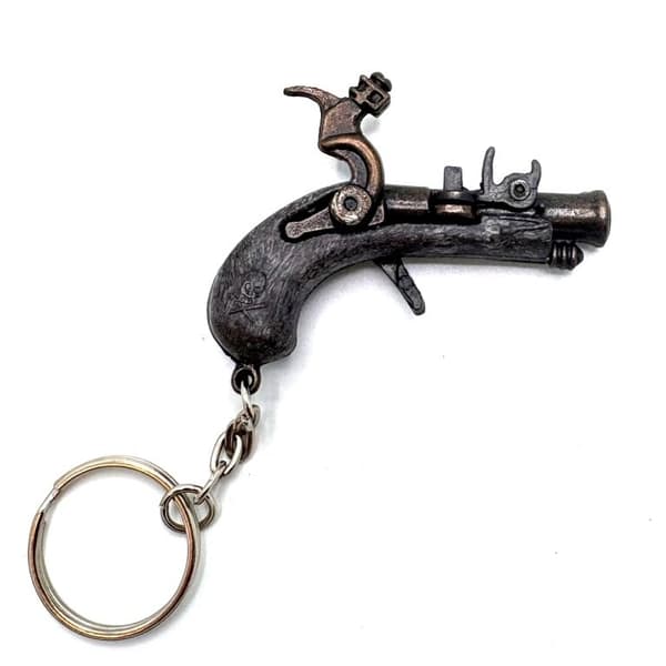 Cool Key Ring - pirate pistol - ~6cm