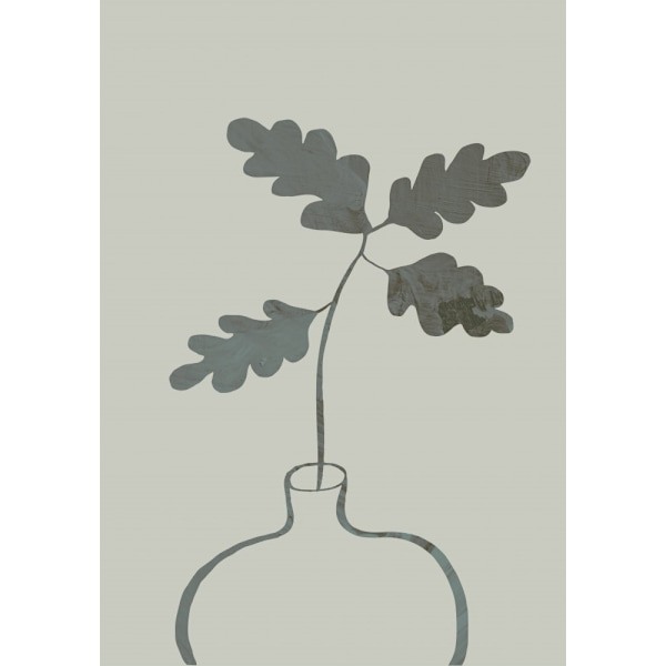 Green Oak Plant MultiColor 21x30 cm