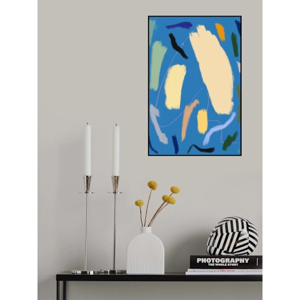 Color Strokes 02 MultiColor 70x100 cm
