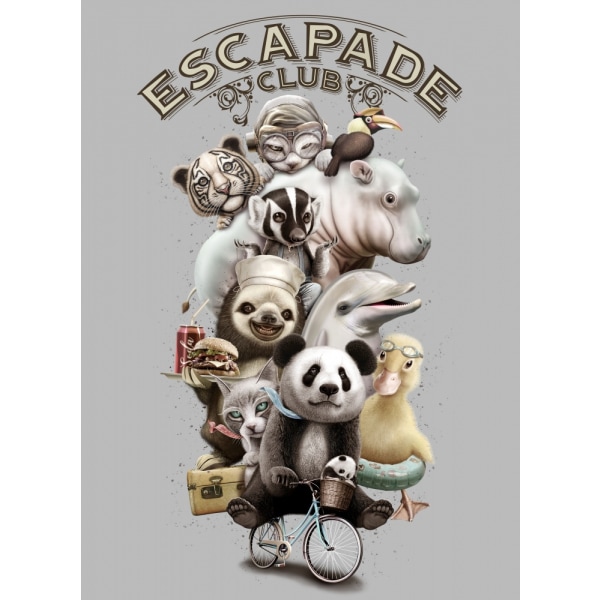 Escapade Club MultiColor 70x100 cm