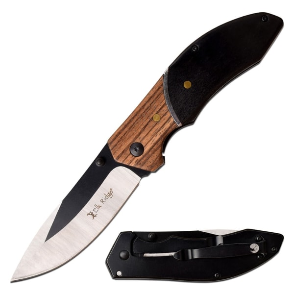 Elk Ridge ER-948BK - Manual folding knife Svart