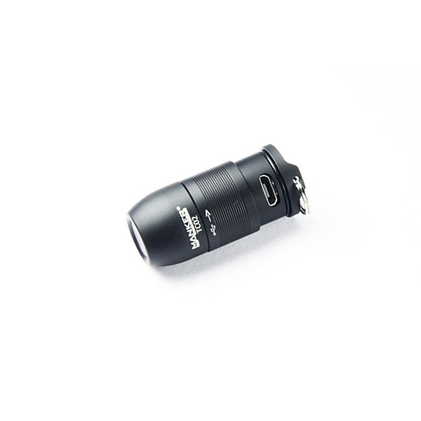 Manker - TC02 - 150 Lumen keychain flashlight / USB-charger Red RED CW CREE XP-G3 LED