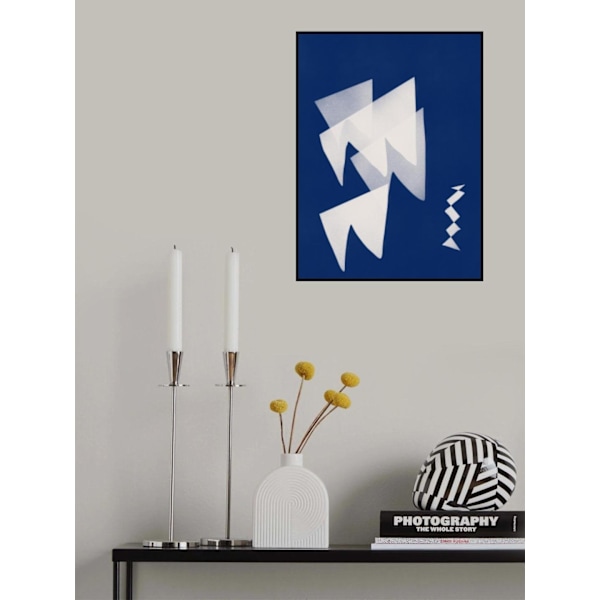 White Flag Minimalist MultiColor 70x100 cm