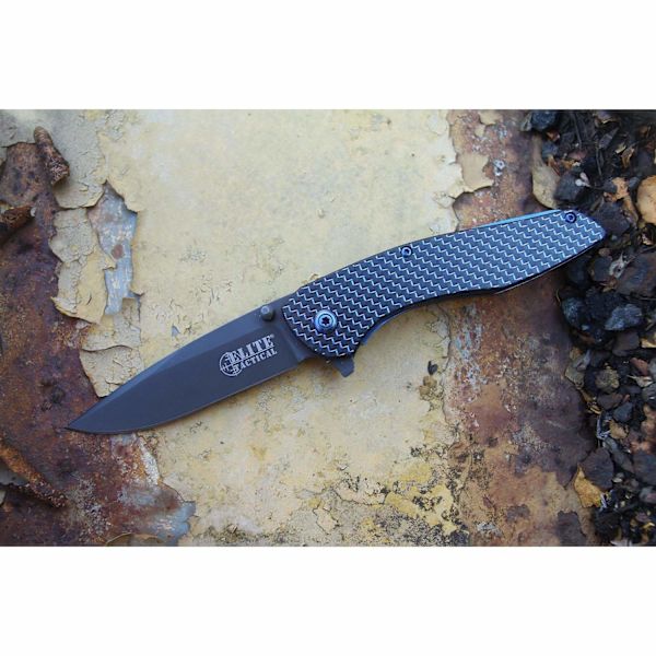 Elite Tactical - ET-1014 - Fällkniv grå