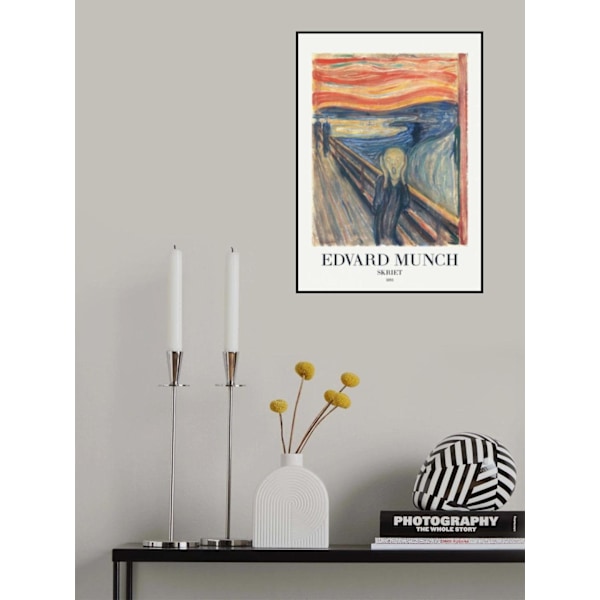 Huuto (The Scream) MultiColor 21x30 cm