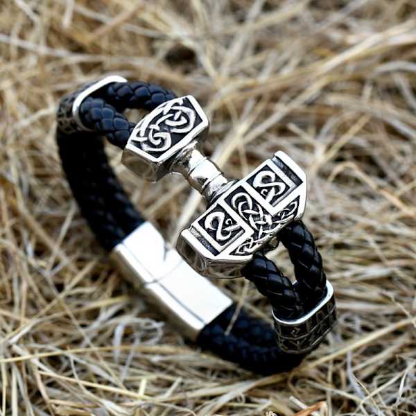 Armband - Nordisk mytologi - Tors hammare Mjölnir 22cm