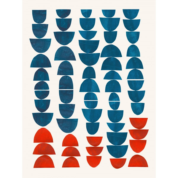 Teal Mango MultiColor 70x100 cm
