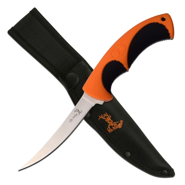 Elk Ridge - 200-02F - Hunting knife cutting Orange