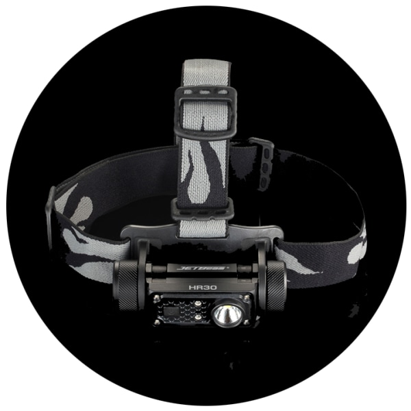 NITEYE by JETBeam - HR30 - 950 lumen headlamp incl all needed Black