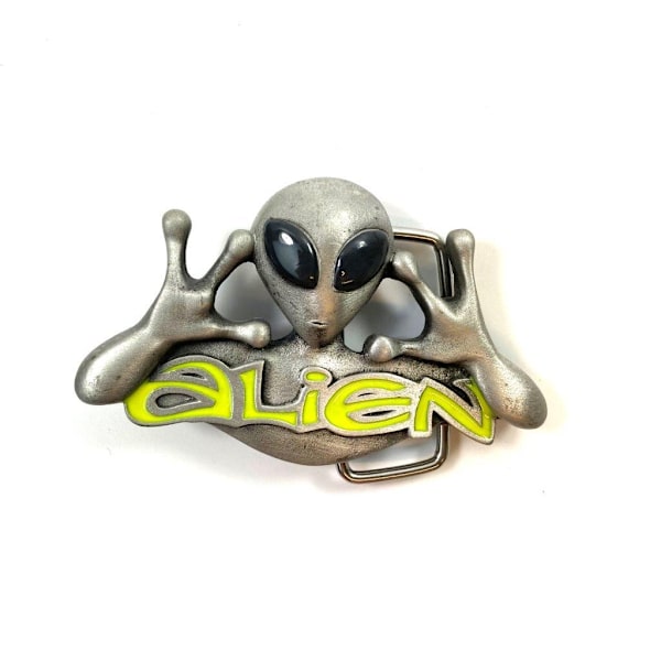 Belt Buckle - Alien Multicolor