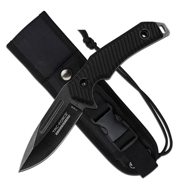 TAC-FORCE - EVOLUTION - TFE-FIX006-BK - FIXED BLADE KNIFE Black