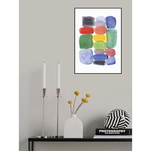 Color Blocks 2 MultiColor 70x100 cm