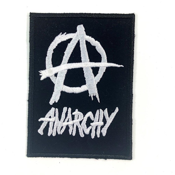 Anarchy fabric patch