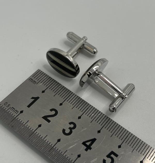 eksklusive mansjettknapper Silver
