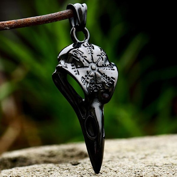 Pendant - Nordic Mythology - Birdshead Black
