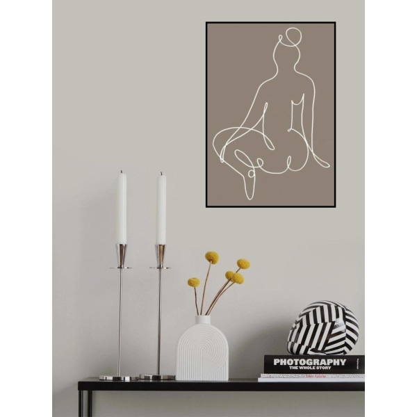 Sidder ned 02 MultiColor 21x30 cm