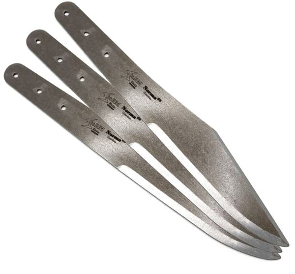 StoRM KnAx Norma Throwing Knife – Hardox 450, 8 mm Stonegrey Norma 8mm