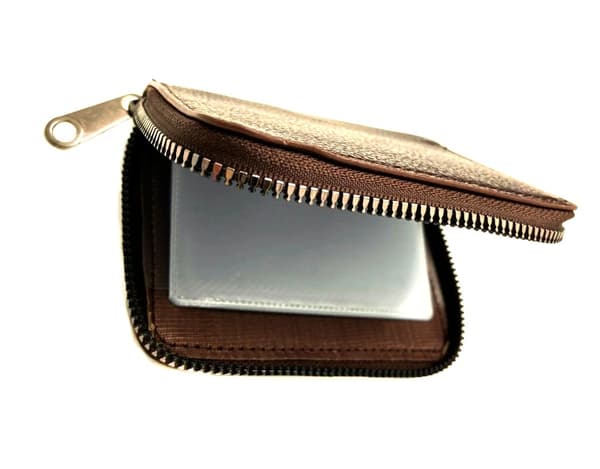 Wallet. Brown