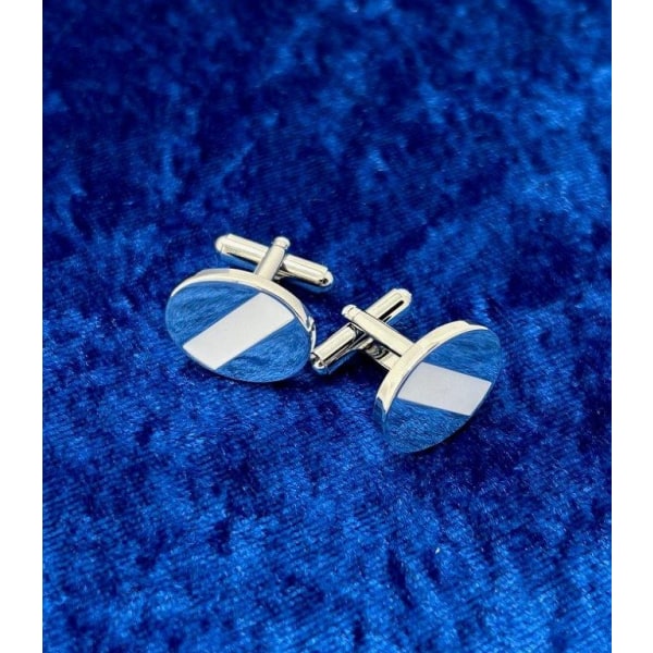 eksklusive mansjettknapper Silver