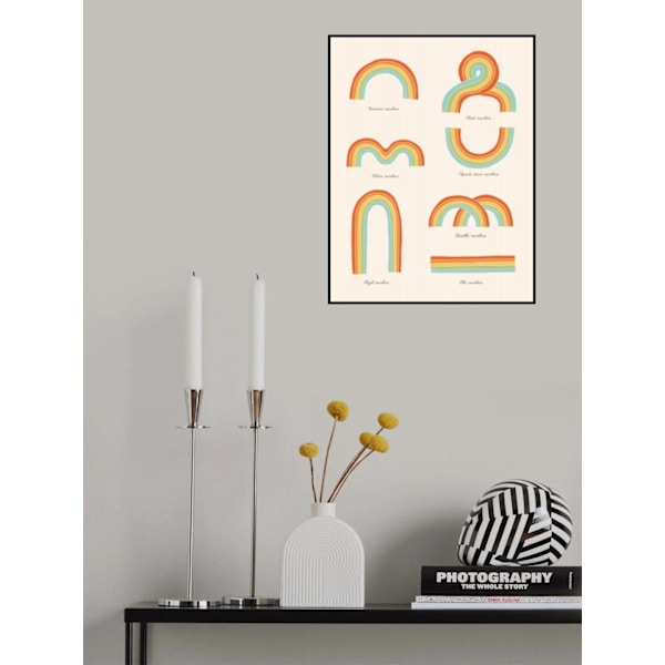 Know Your Rainbows MultiColor 50x70 cm
