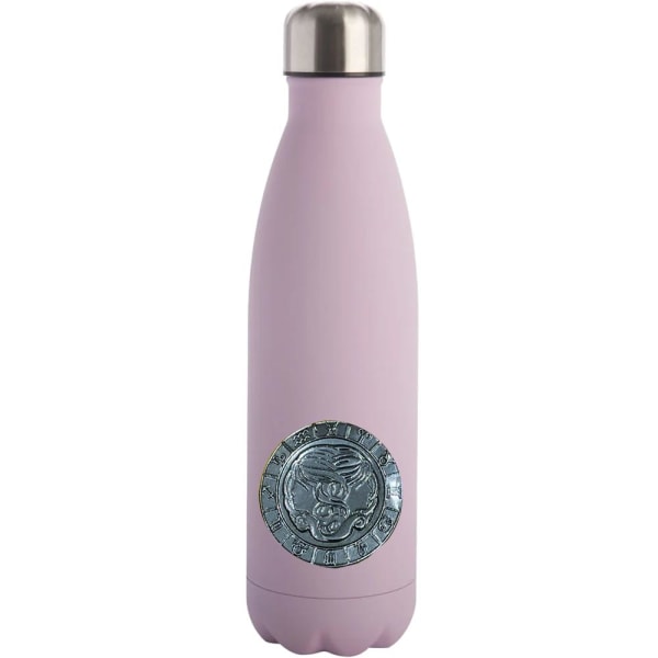 Vandflaske med stjernetegn - Gemini pink