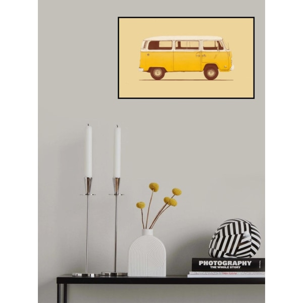 Yellow Van MultiColor 70x100 cm