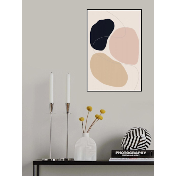 Abstract Composition MultiColor 21x30 cm