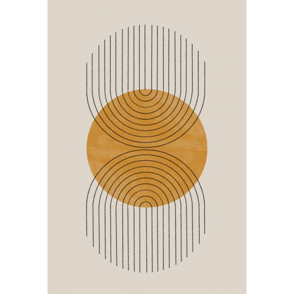 Perfect Point Yellow MultiColor 21x30 cm