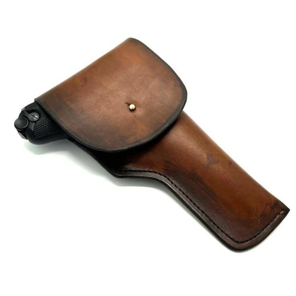 JJ Custom Works - Handmade Holster Luger / 1911 - Tärnsjö leather Brown