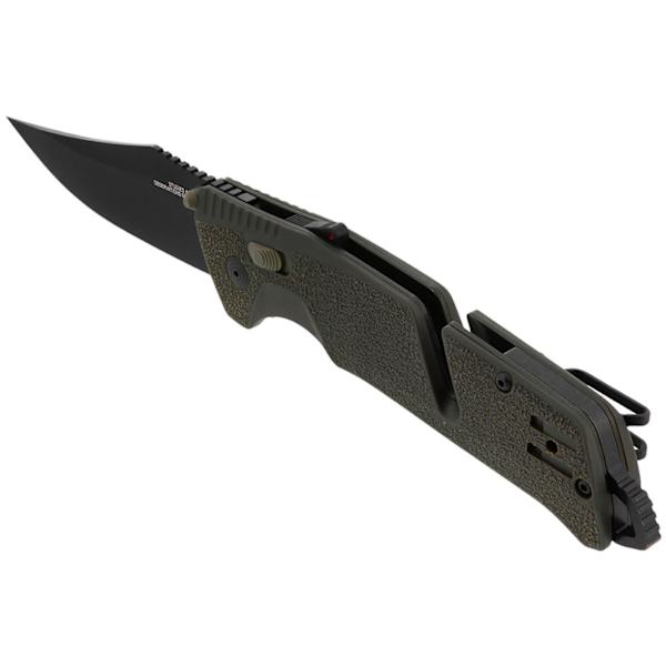 SOG - 11-12-03-41 - Trident AT - Fällkniv - Dark Olive Drab Mörkgrön