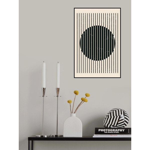 Black And White Geometric Shapes 1 MultiColor 30x40 cm