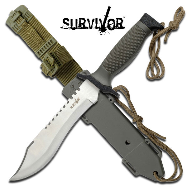 SURVIVOR - Jaktkniv / överlevnadskniv