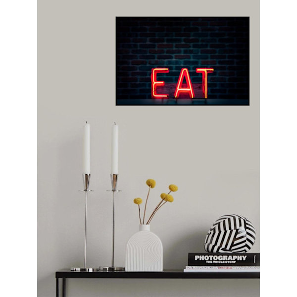 Eat In Neon MultiColor 21x30 cm