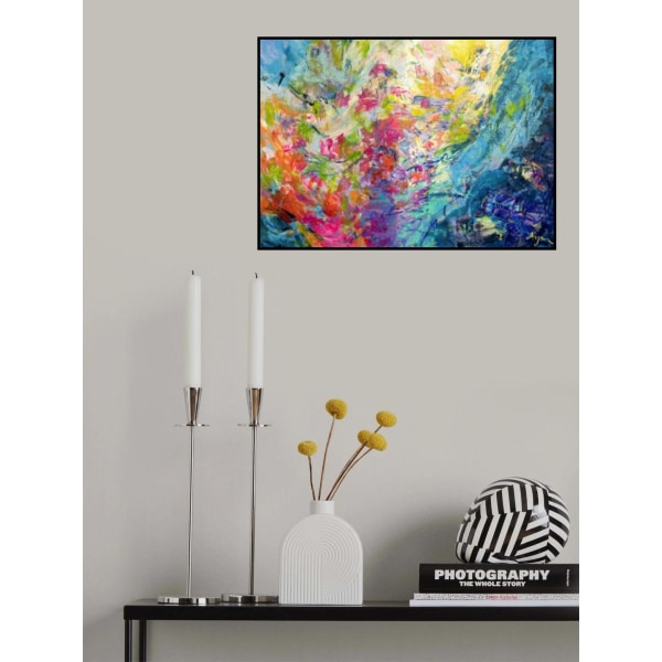 Df980cascading Dreams X MultiColor 50x70 cm