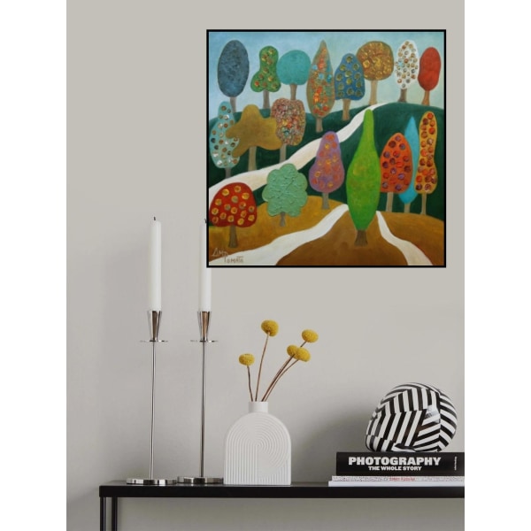 Bountiful Trees MultiColor 30x40 cm