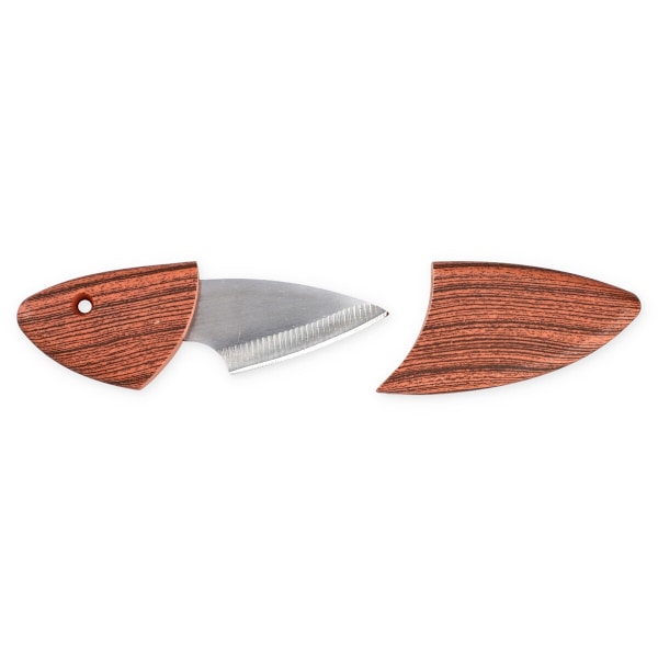 Knife - Small fixed blade knife 10.5cm Brown