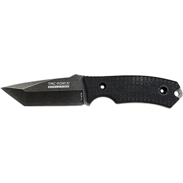 TAC-FORCE - EVOLUTION - TFE-FIX002-BK - FIXED BLADE KNIFE Svart