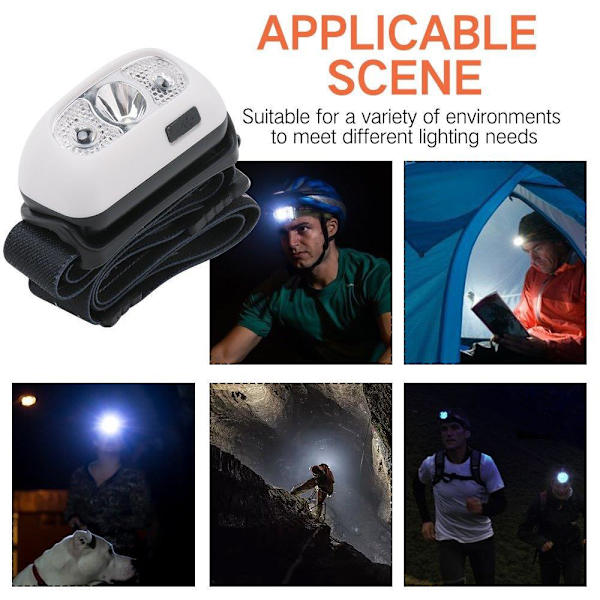 SPERAS B6 flashlight/ Headlight Black